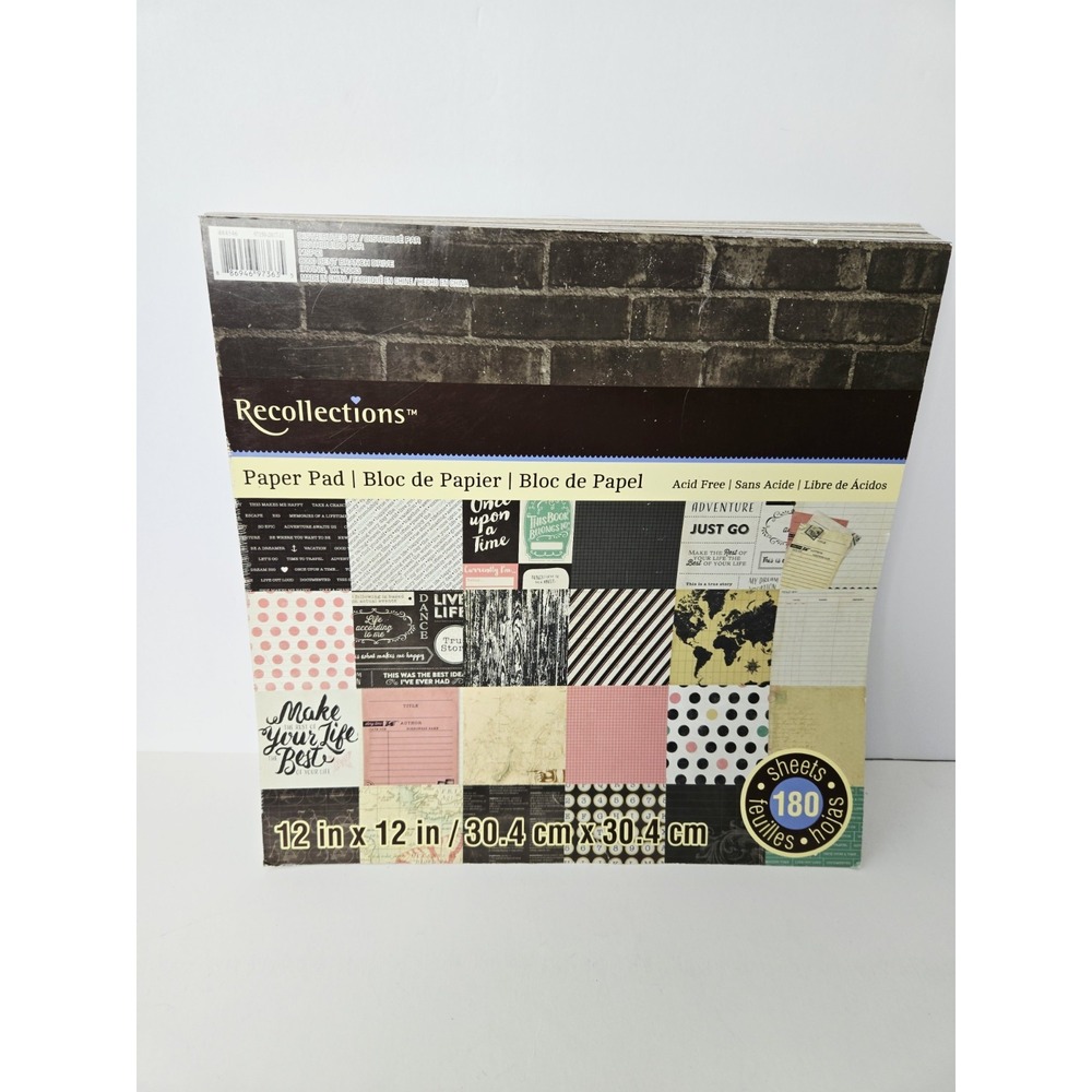 Recollections 12x12 Scrapbooking Paper Pad